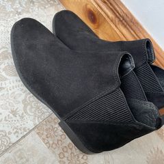 Primark black ankle boots size 6 - New