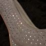 Beautiful brand new grey diamante heels size 39/6 Image 4