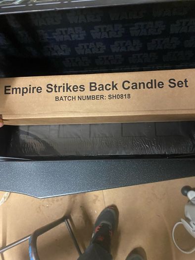 Star Wars The Empire Strikes Back Scented Candles Collectors Edition