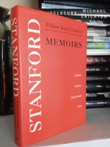 Stanford: William Bedell Stanford Memoirs Regius Professor of Greek 1940-80 Trinity College Dublin by William Bedell Stanford (LP310)