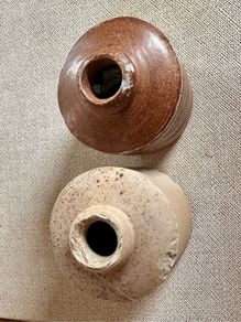 Vintage ink pots