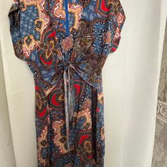 New Dress With Tie Front Details