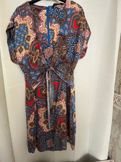 New Dress With Tie Front Details
