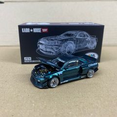 Nissan Skyline R34 Kaido House MiniGT
