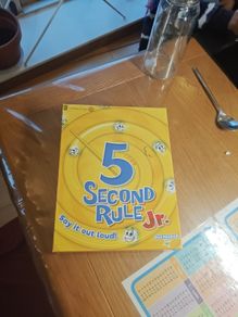Five Second Rule bord game