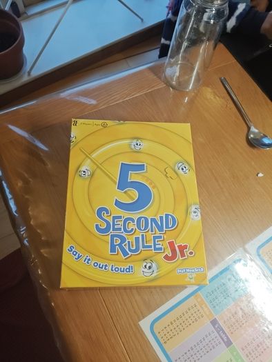 Five Second Rule bord game