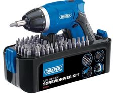 Storm Force Cordless Li-Ion Screwdriver Kit 3.6V Multicoloured