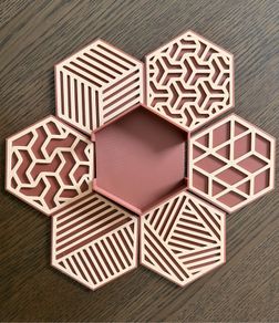 Modern Minimalist coasters