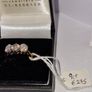 9ct 3stone ring Image 3