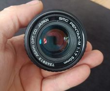 Pentax M 50mm f1.7 Lens Pentax K Mount  Manual Focus