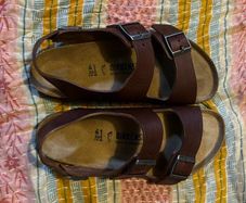 Birkenstock Women's Sandals size 41 in the style Milano (third back strap)