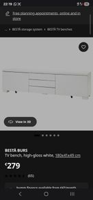 Ikea Besta Burs TV Unit
