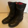Woman's Leather Waterproof Motorcycle Boots Image 2