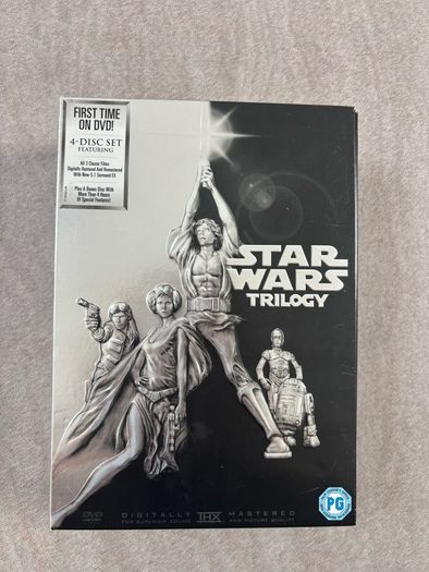 Star Wars Trilogy Dvd 4-Disk Set