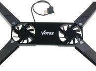 main image for ad New USB 2 Fans Cooling Pad For Laptop Notebook Cooler PC Black #148