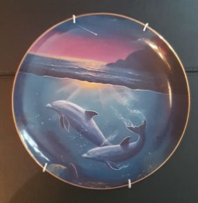 Franklin Mint Limited Edition Fine Porcelain Decorative Plate