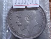 United Kingdom 1918 George V Half Crown - .925 Sterling Silver