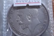 United Kingdom 1918 George V Half Crown - .925 Sterling Silver