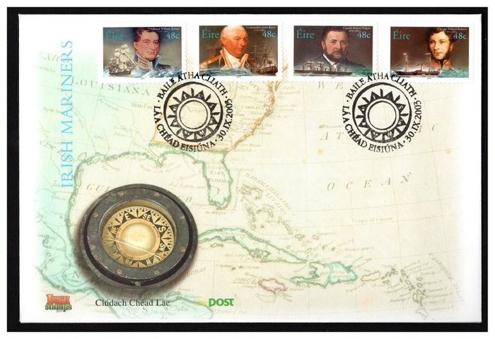 2003 Ireland Irish Mariners Self-Adhesive Commemorative Stamps An Post First Day Cover (FDC)