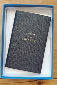 Smythson Of Bond Street - Address & Telephone Book - New & Boxed