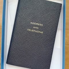 Smythson Of Bond Street - Address & Telephone Book - New & Boxed