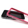 iPhone 4/ 4S Bumper Case Hard Plastic Rubber with Metal Buttons with Free Screen Protector Image 6