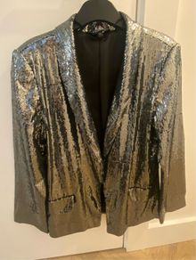 Sequin blazer size 12 - 14