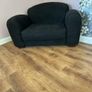 Over size armchair black Image 2