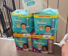 pampers nappies size 6
