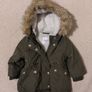 Warm fleece lined Hooded Parka Jacket Image 7