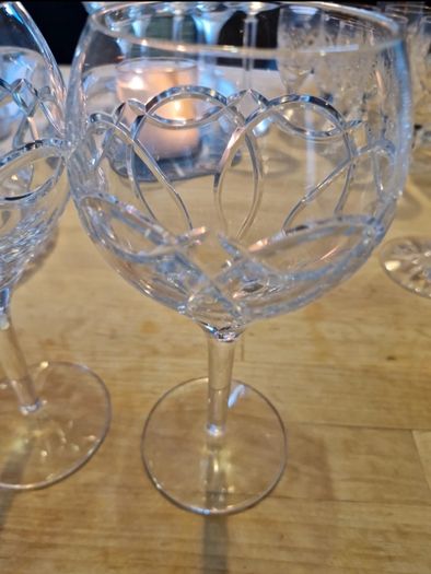 Pair of Waterford Crystal Clannad Stemware Glasses