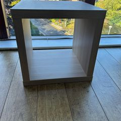 Kallax shelving unit white oak effect