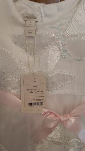 2 x girls Monsoon Dresses