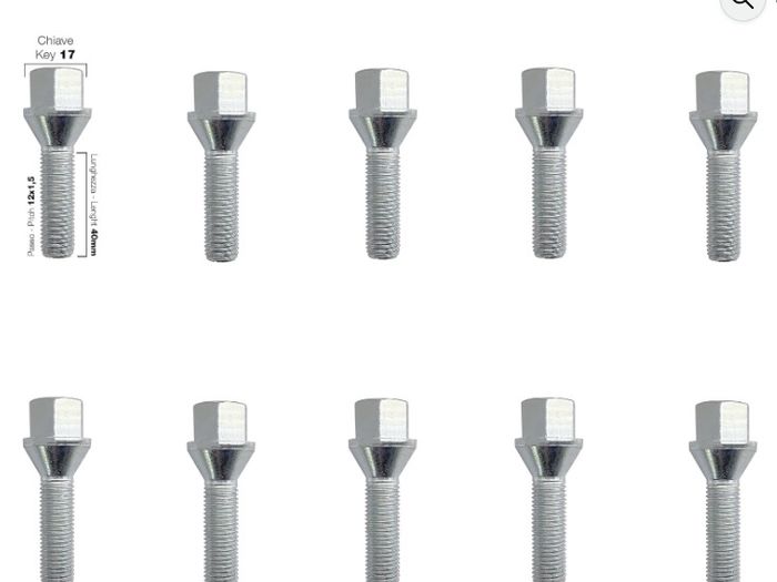 Simoni wheel spacers 12mm 5x120 center hole 72,6 with bolts