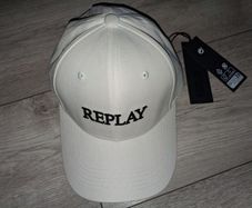 Brand New Reply Classic Logo Unisex Cap - Colour - Optical White - RRP - 40.00