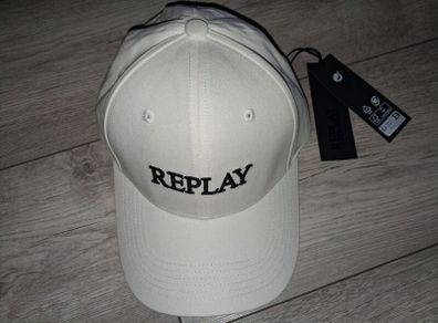 Brand New Reply Classic Logo Unisex Cap - Colour - Optical White - RRP - 40.00