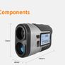 Rechargeable Golf Laser Rangefinder 1200m with Slope Adjusted Flag-Lock Vibration Distance Meter Telescope Hunting Image 10