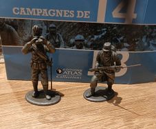 Atlas Editions Die-cast Ww1 Officer And Soldier