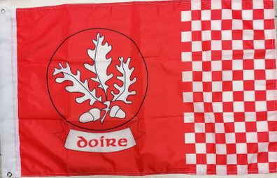 Derry Crested Flag.