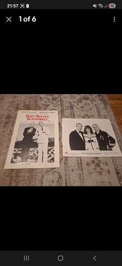 1988 Dirty Rotten Scoundrels Press Kit