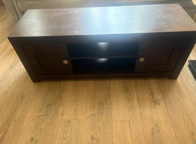 Walnut tv unit