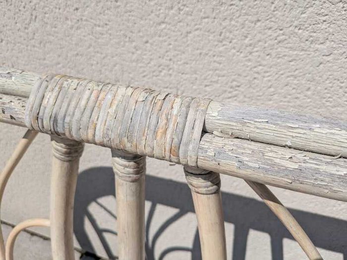 Bamboo garden furniture (table, sofa + chairs)
