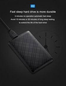 Uthai T22 USB 3.0 (UASP) to SATA 2.5" HDD/SSD Enclosure with Auto Sleep Tech (Brand New/Warranty)