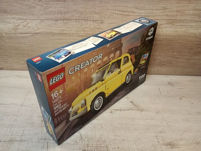 Lego 10271 Fiat 500 - Yellow