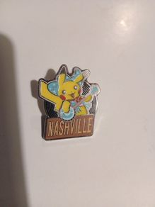 pokemon official picachu pin/badge
