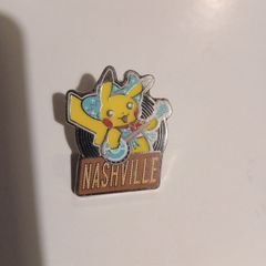 pokemon official picachu pin/badge