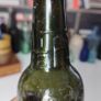106 - Antique Green Glass Embossed Letters Bottle Saorstat Eireann Irish Free State 1922 - 1937 Image 3