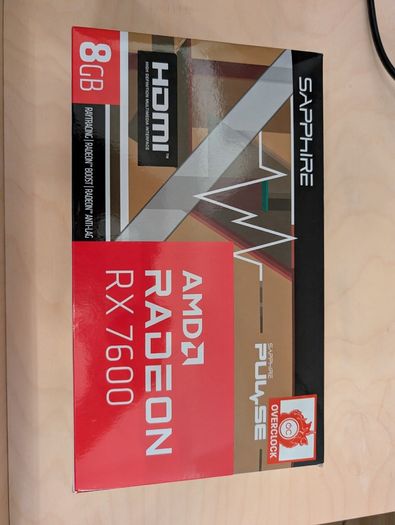 Sapphire RX 7600 8Gb AMD Radeon