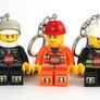 Lego police Keyring with LED torch NEW Image 2