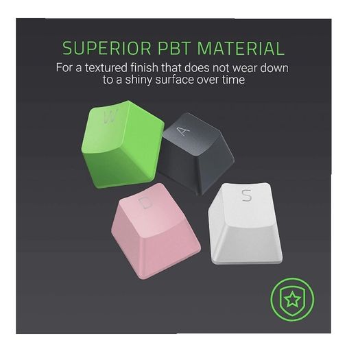 Razer PBT Keycap Upgrade Set - Classic Black